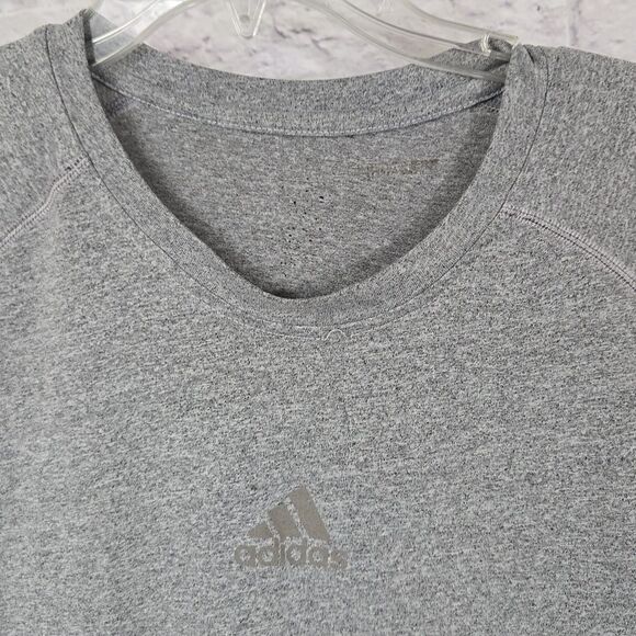 ADIDAS Men's 2XL Climalite Active Training Tee Athletic Logo Exercise Shirt Top - Picture 2 of 6
